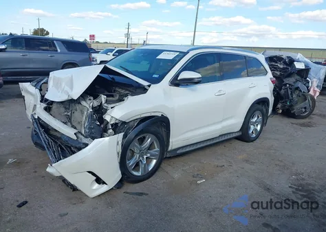 2019 Toyota Highlander Limited from USA, damaged, VIN 5TDYZRFH1KS357956